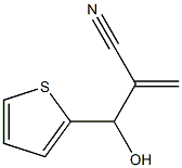 2-[hydroxy(thiophen-2-yl)methyl]prop-2-enenitrile Structure