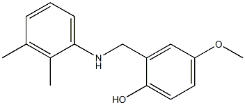 2-{[(2,3-dimethylphenyl)amino]methyl}-4-methoxyphenol Structure