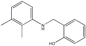 2-{[(2,3-dimethylphenyl)amino]methyl}phenol 구조식 이미지