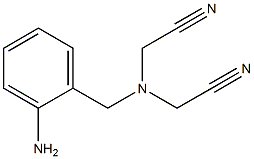 2-{[(2-aminophenyl)methyl](cyanomethyl)amino}acetonitrile Structure