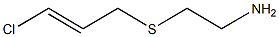 2-{[(2E)-3-chloroprop-2-enyl]thio}ethanamine Structure