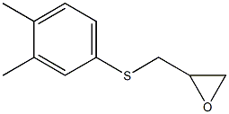 2-{[(3,4-dimethylphenyl)sulfanyl]methyl}oxirane 구조식 이미지