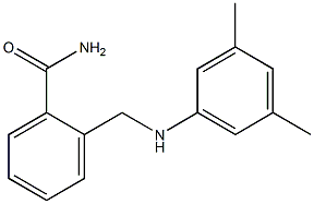 2-{[(3,5-dimethylphenyl)amino]methyl}benzamide Structure