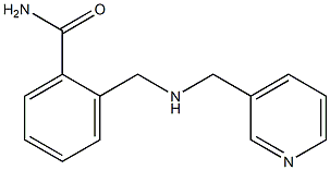 2-{[(pyridin-3-ylmethyl)amino]methyl}benzamide 구조식 이미지