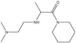 2-{[2-(dimethylamino)ethyl]amino}-1-(piperidin-1-yl)propan-1-one Structure