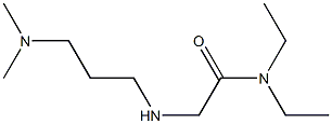 2-{[3-(dimethylamino)propyl]amino}-N,N-diethylacetamide 구조식 이미지