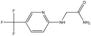 2-{[5-(trifluoromethyl)pyridin-2-yl]amino}acetamide Structure