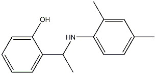 2-{1-[(2,4-dimethylphenyl)amino]ethyl}phenol Structure