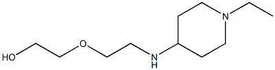 2-{2-[(1-ethylpiperidin-4-yl)amino]ethoxy}ethan-1-ol 구조식 이미지