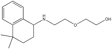 2-{2-[(4,4-dimethyl-1,2,3,4-tetrahydronaphthalen-1-yl)amino]ethoxy}ethan-1-ol Structure