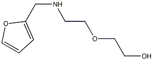2-{2-[(furan-2-ylmethyl)amino]ethoxy}ethan-1-ol Structure