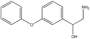 2-amino-1-(3-phenoxyphenyl)ethan-1-ol Structure