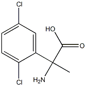 2-amino-2-(2,5-dichlorophenyl)propanoic acid Structure