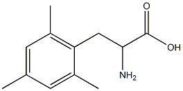 2-amino-3-mesitylpropanoic acid 구조식 이미지