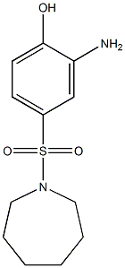 2-amino-4-(azepane-1-sulfonyl)phenol 구조식 이미지