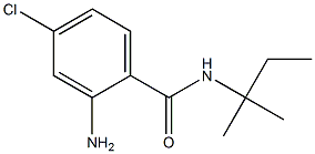 2-amino-4-chloro-N-(1,1-dimethylpropyl)benzamide 구조식 이미지