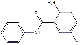 2-amino-5-chloro-N-phenylbenzamide Structure