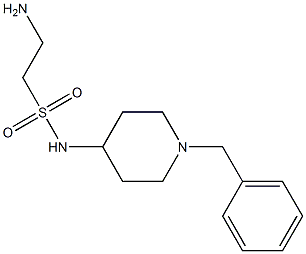 2-amino-N-(1-benzylpiperidin-4-yl)ethane-1-sulfonamide 구조식 이미지
