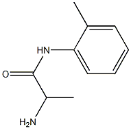 2-amino-N-(2-methylphenyl)propanamide 구조식 이미지