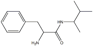 2-amino-N-(3-methylbutan-2-yl)-3-phenylpropanamide Structure