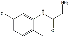 2-amino-N-(5-chloro-2-methylphenyl)acetamide 구조식 이미지