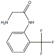 2-amino-N-[2-(trifluoromethyl)phenyl]acetamide Structure