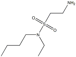 2-amino-N-butyl-N-ethylethanesulfonamide 구조식 이미지