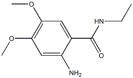 2-amino-N-ethyl-4,5-dimethoxybenzamide Structure