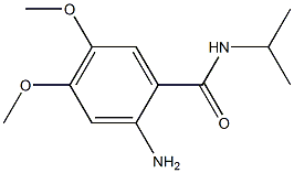 2-amino-N-isopropyl-4,5-dimethoxybenzamide Structure