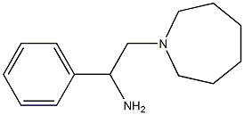 2-azepan-1-yl-1-phenylethanamine 구조식 이미지