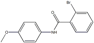 2-bromo-N-(4-methoxyphenyl)benzamide Structure