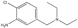 2-chloro-5-[(diethylamino)methyl]aniline Structure