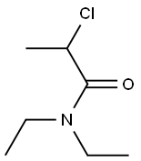 2-chloro-N,N-diethylpropanamide Structure