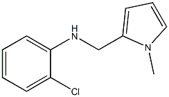 2-chloro-N-[(1-methyl-1H-pyrrol-2-yl)methyl]aniline Structure