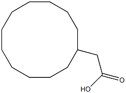 2-cyclododecylacetic acid 구조식 이미지