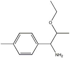 2-ethoxy-1-(4-methylphenyl)propan-1-amine 구조식 이미지