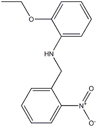 2-ethoxy-N-[(2-nitrophenyl)methyl]aniline Structure