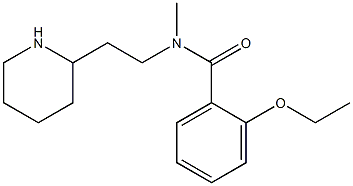 2-ethoxy-N-methyl-N-[2-(piperidin-2-yl)ethyl]benzamide 구조식 이미지