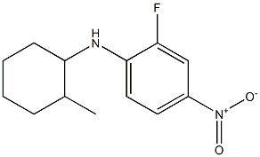 2-fluoro-N-(2-methylcyclohexyl)-4-nitroaniline 구조식 이미지