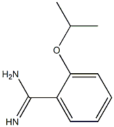 2-isopropoxybenzenecarboximidamide Structure