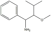 2-methoxy-3-methyl-1-phenylbutan-1-amine 구조식 이미지