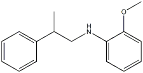 2-methoxy-N-(2-phenylpropyl)aniline Structure