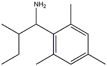 2-methyl-1-(2,4,6-trimethylphenyl)butan-1-amine Structure