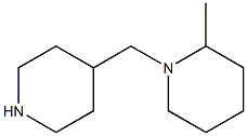 2-methyl-1-(piperidin-4-ylmethyl)piperidine 구조식 이미지