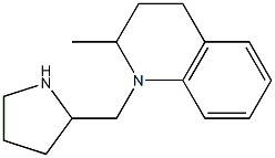 2-methyl-1-(pyrrolidin-2-ylmethyl)-1,2,3,4-tetrahydroquinoline Structure