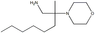 2-methyl-2-(morpholin-4-yl)octan-1-amine 구조식 이미지