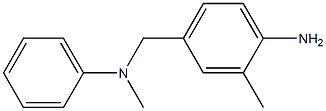 2-methyl-4-{[methyl(phenyl)amino]methyl}aniline 구조식 이미지