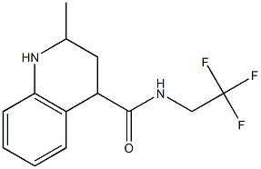 2-methyl-N-(2,2,2-trifluoroethyl)-1,2,3,4-tetrahydroquinoline-4-carboxamide 구조식 이미지