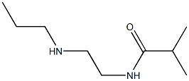 2-methyl-N-[2-(propylamino)ethyl]propanamide 구조식 이미지