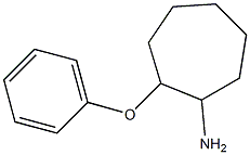 2-phenoxycycloheptanamine Structure